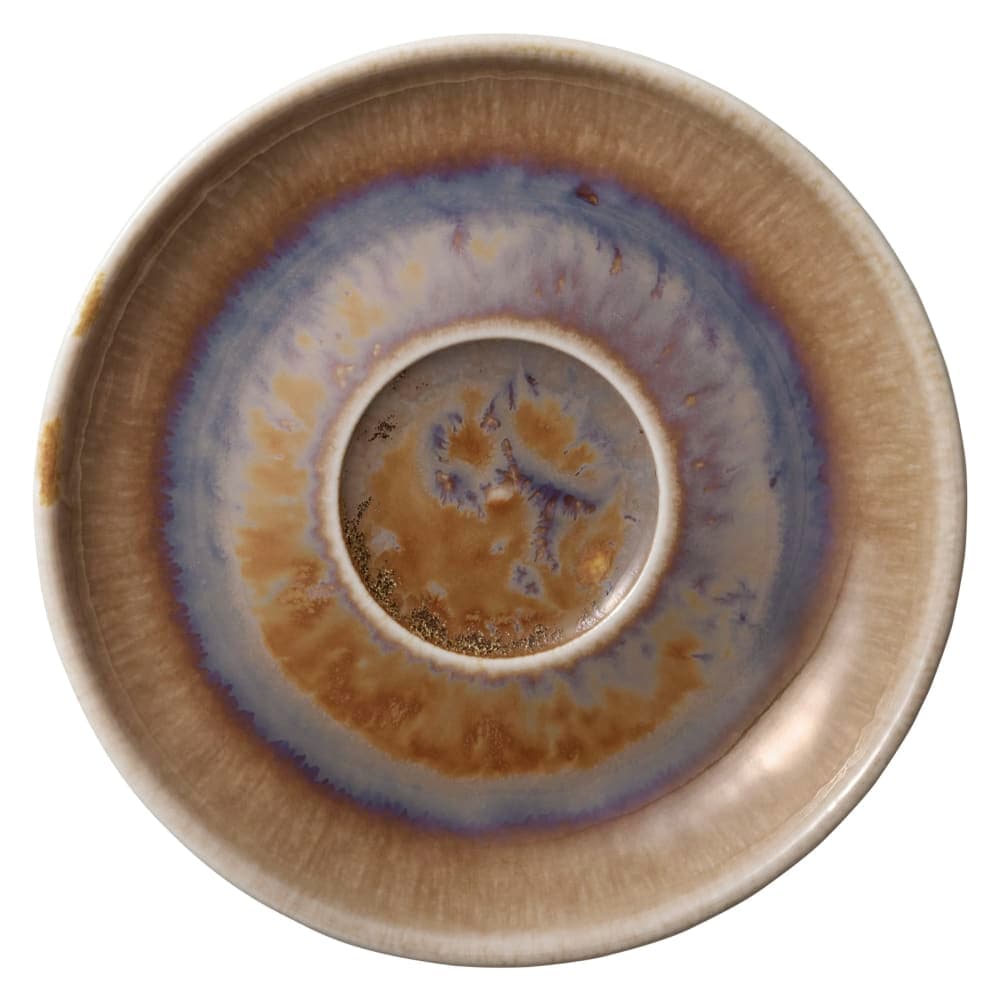 Libbey 801692141000101 5 1/2" Round Perfect Match Saucer - Porcelain, Oyster