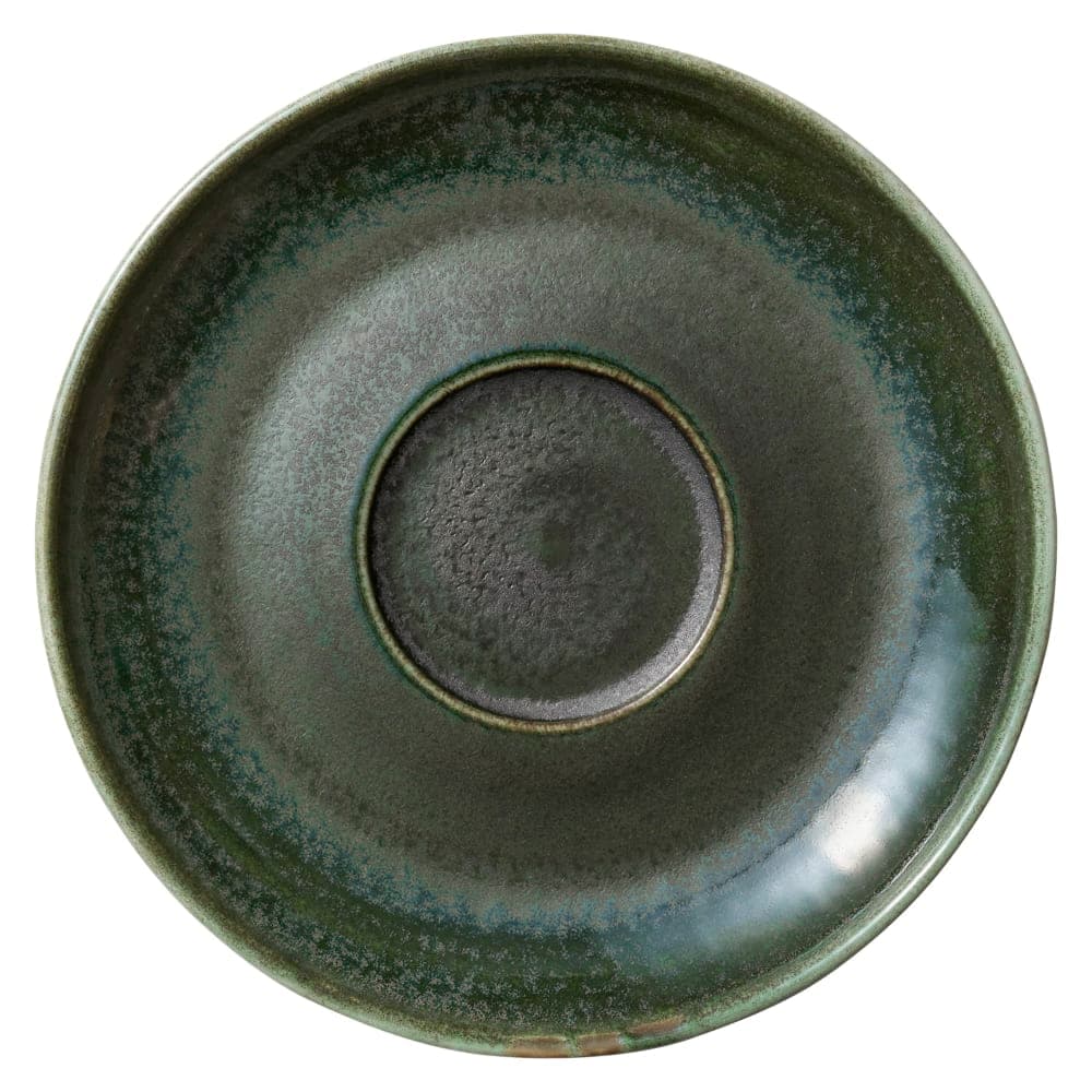 Libbey 801692141000103 5 1/2" Round Perfect Match Saucer - Porcelain, Avocado