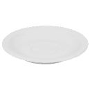 Libbey 840-245-107 4 3/4" Round Porcelana™ Demitasse Saucer - Porcelain, Bright White thumbnail 2