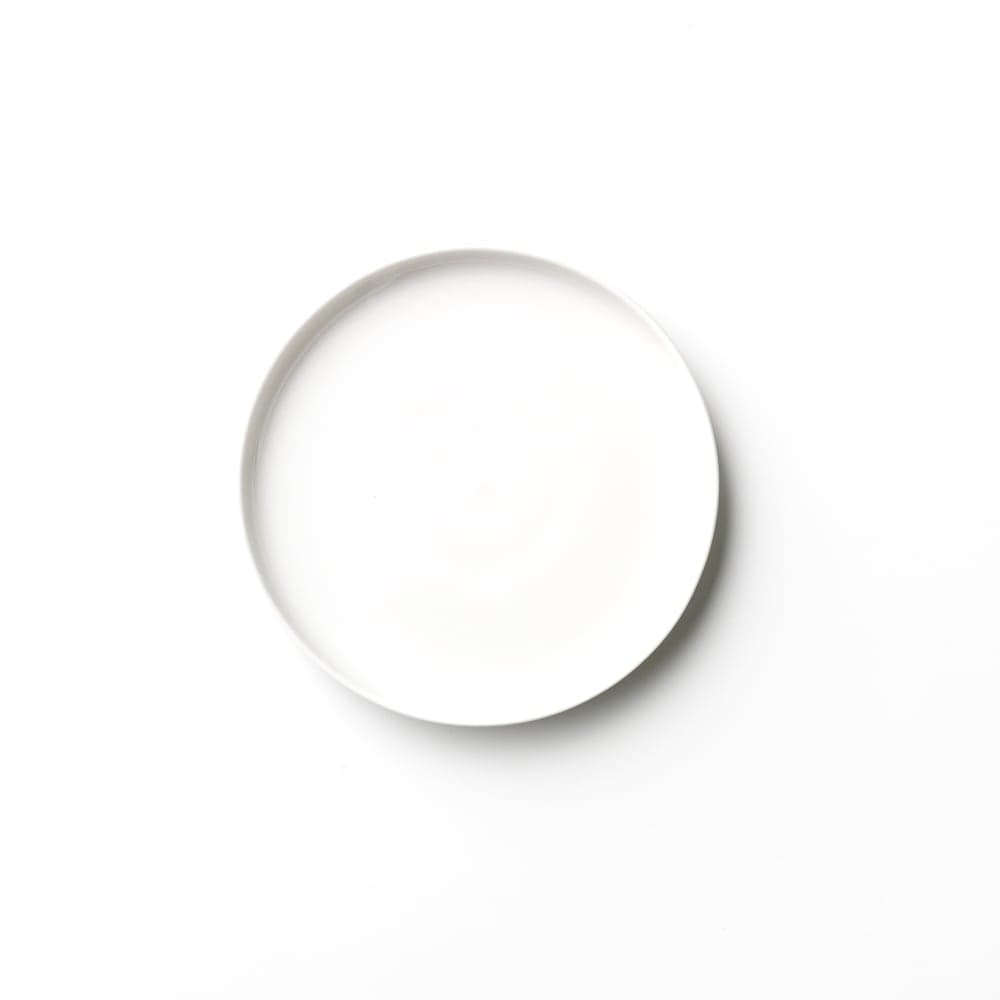 Libbey 840-330-007 7 3/4" Round Porcelana™ Plate - Porcelain, Bright White