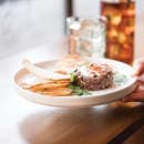 Libbey 840-330-007 7 3/4" Round Porcelana™ Plate - Porcelain, Bright White thumbnail 5