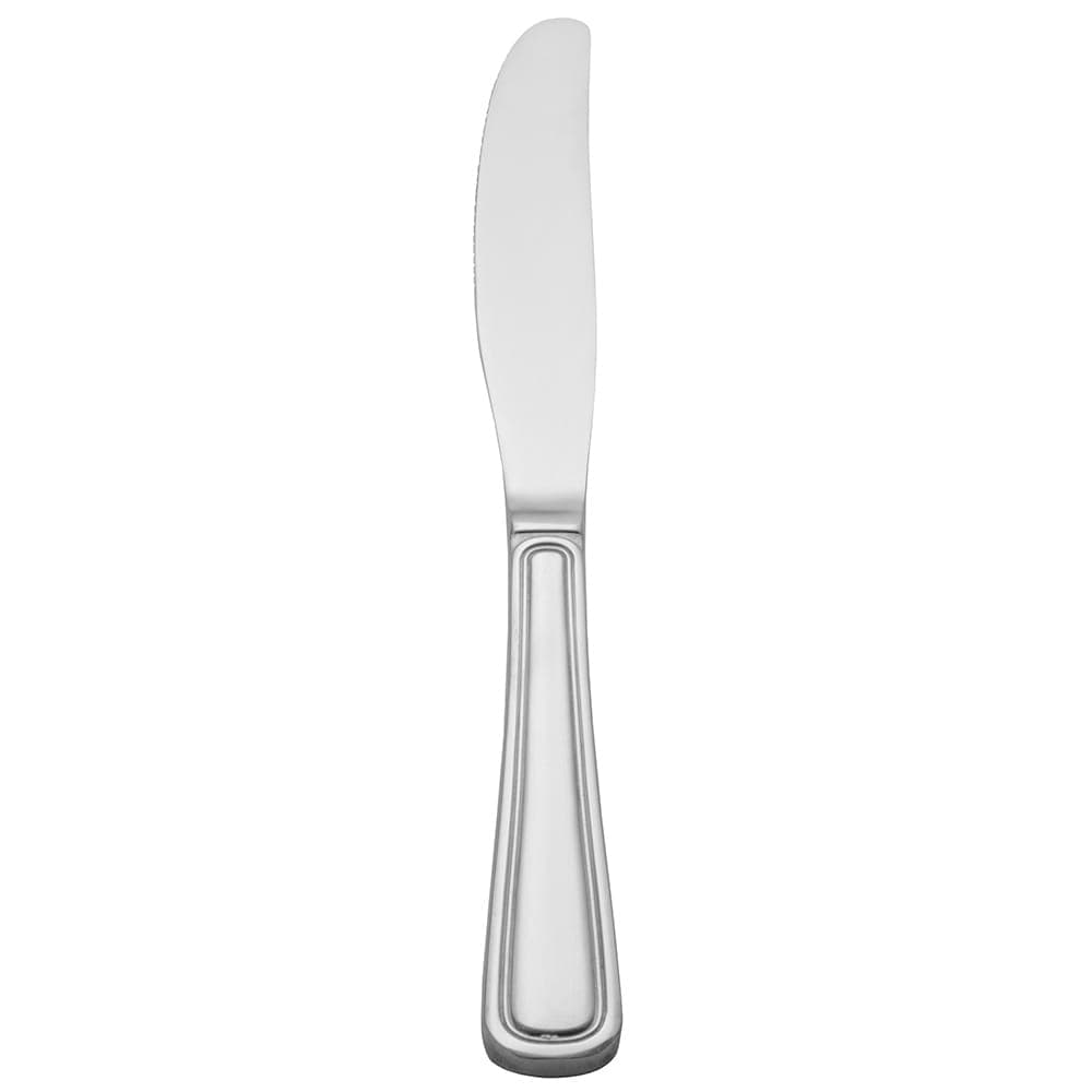 Libbey 918 5502 9 5/8" Dinner Knife with 18/0 Stainless Grade, Classic Rim Pattern