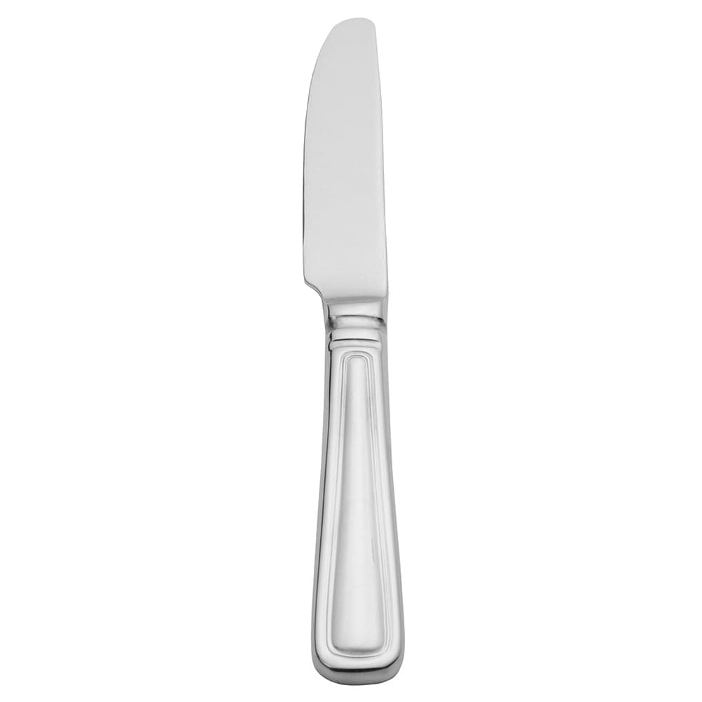 Libbey 918 755 7" Butter Knife with 18/0 Stainless Grade, Classic Rim Pattern