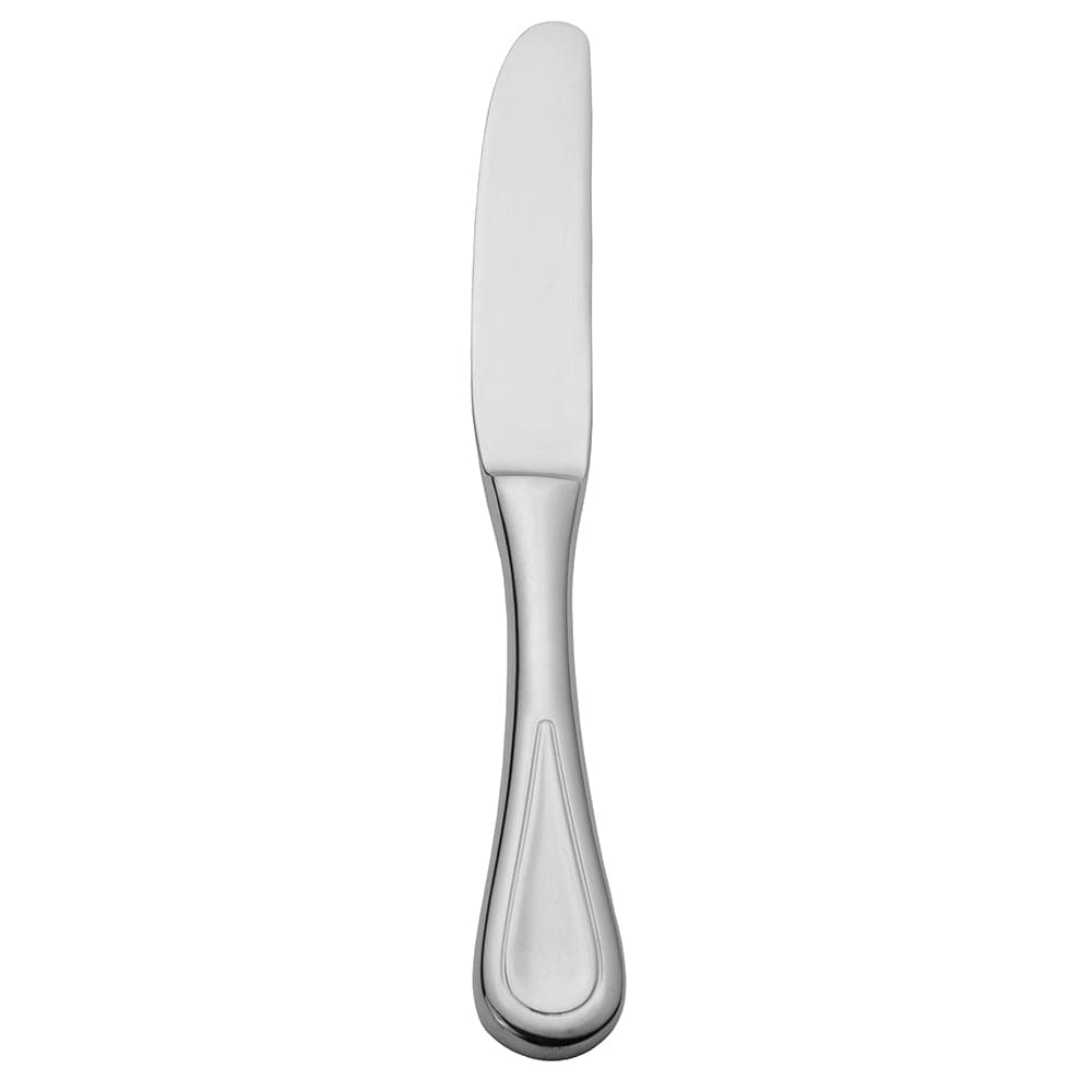 Libbey 971 554 7 1/8" Butter Knife with 18/8 Stainless Grade, Aspen Pattern