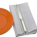 Libbey 977 5502 9 3/4" Dinner Knife with 18/0 Stainless Grade, Slate Pattern thumbnail 5