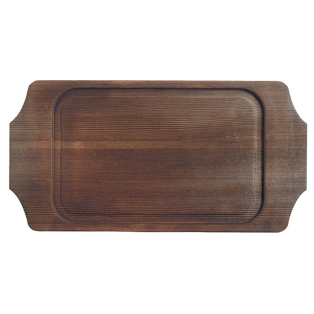 Libbey CIS-19TR 14 1/8" Rectangular Trivet, Wood