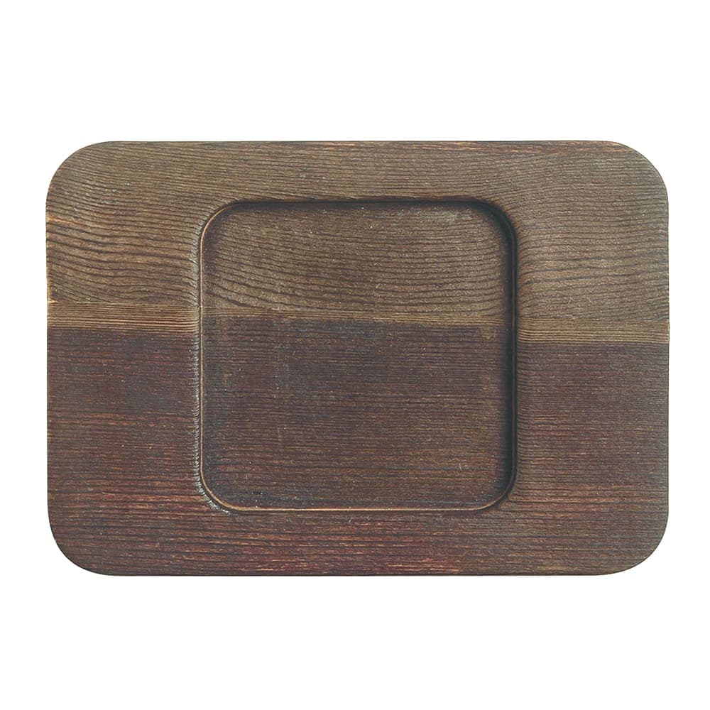 Libbey CIS-26TR 5 1/2" Square Trivet, Wood