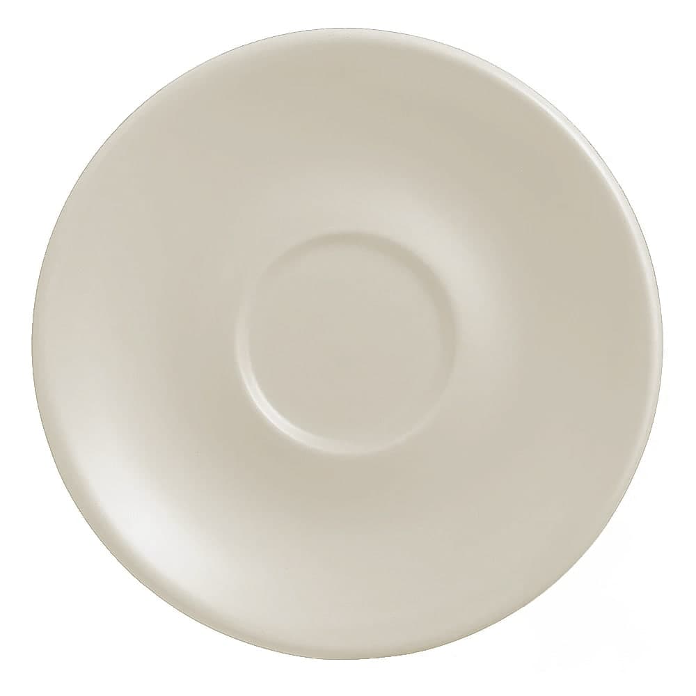 Libbey DRI-14-D 6" Round Driftstone Saucer - Porcelain, Driftwood