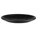Libbey DRI-14-O 6" Round Driftstone Saucer - Porcelain, Onyx thumbnail 2