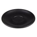 Libbey DRI-14-O 6" Round Driftstone Saucer - Porcelain, Onyx thumbnail 3