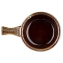 Libbey OSC-15-H 12 oz Onion Soup Crock w/ Handle, Caramel/Beige, Bedrock Ovenware, Ultima thumbnail 3