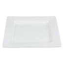 Libbey SL-7 7 1/4" Square Porcelain Plate, Slate thumbnail 3