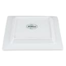 Libbey SL-7 7 1/4" Square Porcelain Plate, Slate thumbnail 4