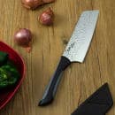 Shun 6 1/2" Utility Knife w/ Black Soft-Grip Handle, Stainless Steel Blade (AB7077) thumbnail 3