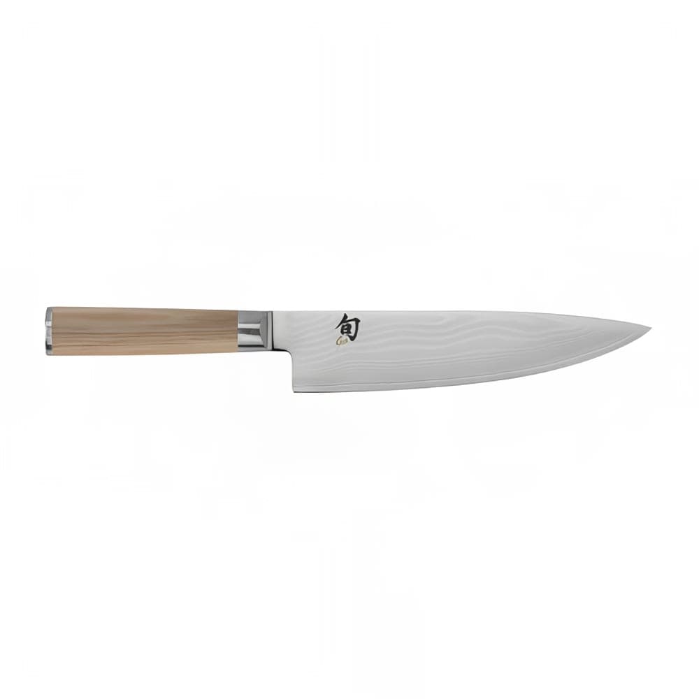 Shun 8" Chef's Knife w/ Blonde PakkaWood Handle, Stainless Steel (DM0706W)