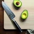 Shun Shun Classics Santoku Knife, 7" Blade, D Shaped Packwood Handle (DM0718) thumbnail 6