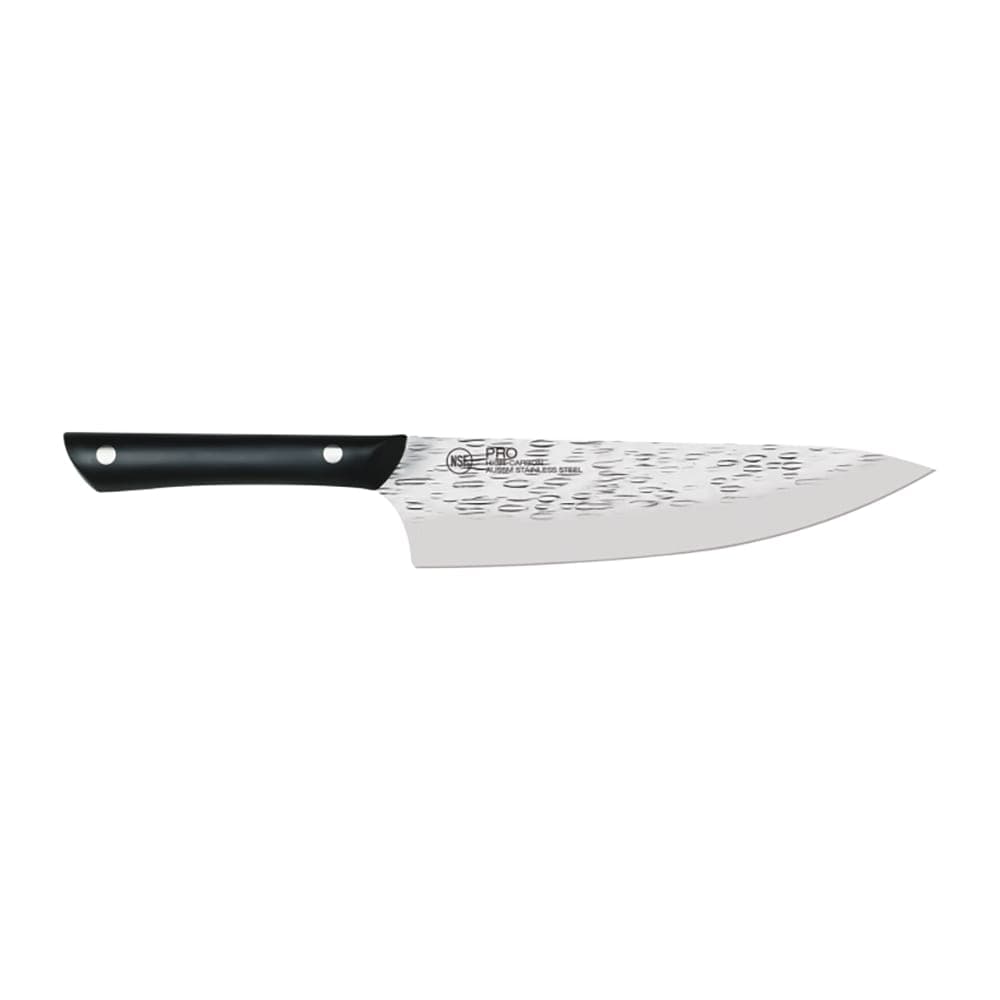 Kai 8" Chef's Knife w/ Black POM Handle, Stainless Steel Blade (HT7066)