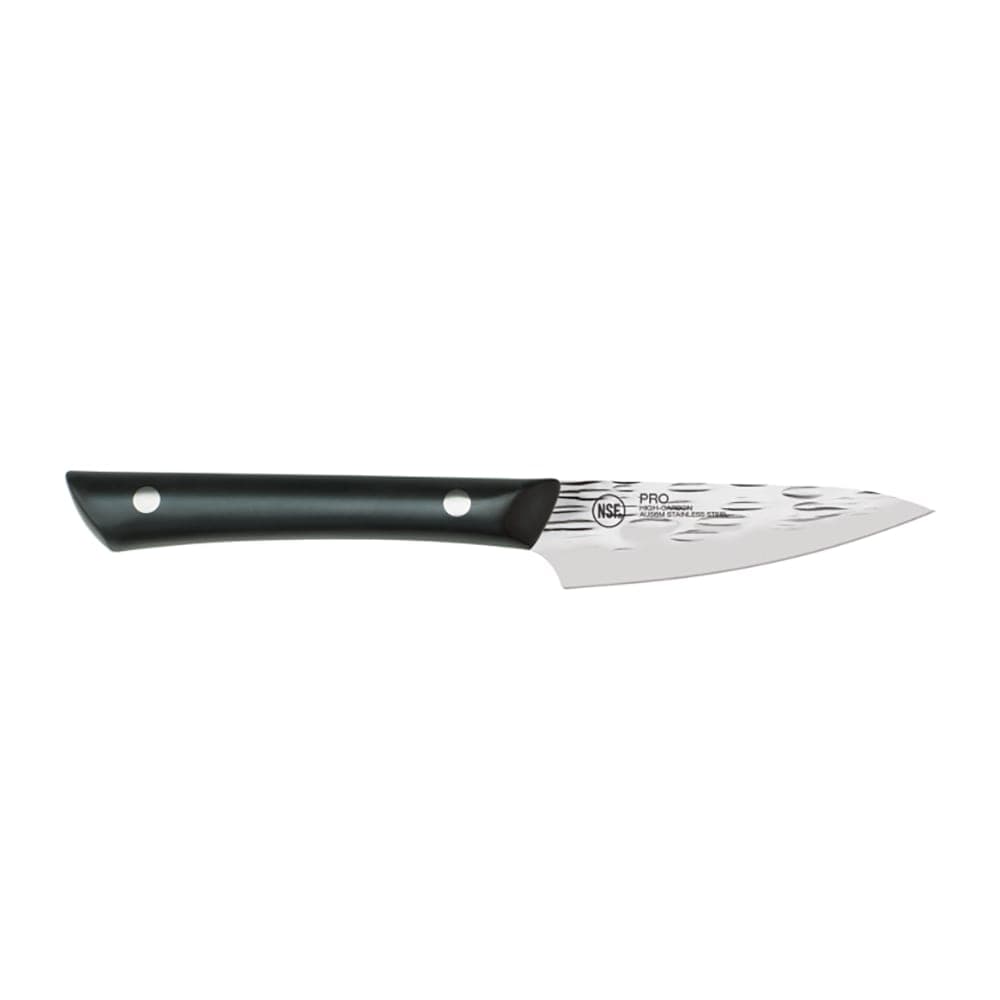 Kai 3 1/2" Paring Knife w/ Black POM Handle, Stainless Steel Blade (HT7068)