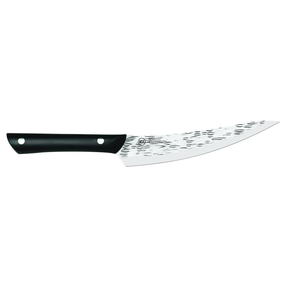 Kai 6 1/2" Boning/Fillet Knife w/ Black POM Handle, Stainless Steel Blade (HT7070)