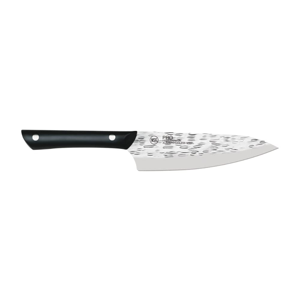 Kai 6" Chef's Knife w/ Black POM Handle, Stainless Steel Blade (HT7072)