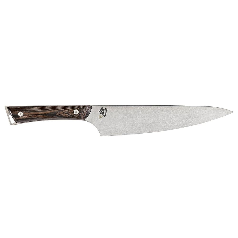 Shun 8" Chef's Knife w/ Tagayasan Wood Handle, Stainless Steel Blade (SWT0706)