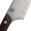 Shun 7" Hollow-Ground Santoku Knife w/ Tagayasan Wood Handle, Stainless Steel Blade (SWT0718) thumbnail 2