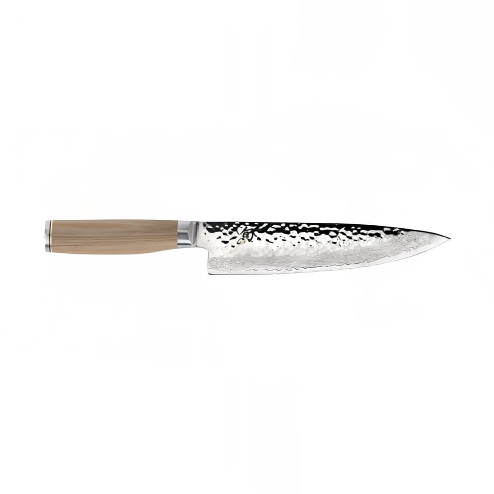 Shun 8" Chef's Knife w/ Blonde Pakkawood Handle, Stainless Steel (TDM0706W)