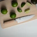 Shun 8" Chef's Knife w/ Blonde Pakkawood Handle, Stainless Steel (TDM0706W) thumbnail 3