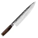 Shun Premier Chef Knife, 10" Damascus-Hammered Blade w/ Walnut Handle (TDM0707) thumbnail 2