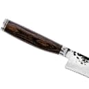 Shun Serrated Utility Knife, 6 1/2" Damascus Blade w/ Walnut Handle (TDM0722) thumbnail 4