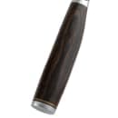 Shun Serrated Utility Knife, 6 1/2" Damascus Blade w/ Walnut Handle (TDM0722) thumbnail 7