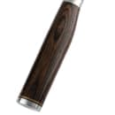 Shun Lite & Small Santoku Knife, 5 1/2" Hammered Blade w/ Walnut Handle (TDM0727) thumbnail 4