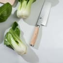 Shun 5 1/2" Nakiri Knife w/ Blonde Pakkawood Handle, Stainless Steel (TDM0742W) thumbnail 2