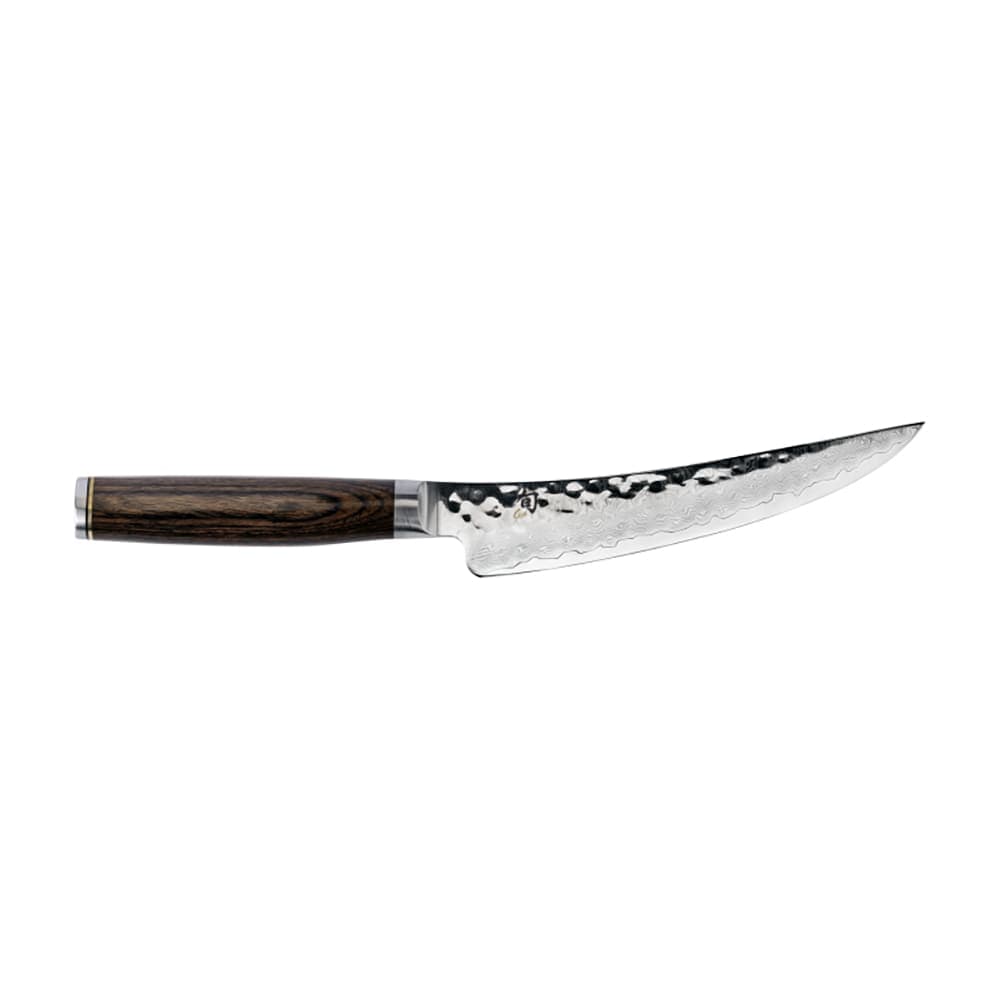 Shun 6" Curved Boning Fillet Knife w/ VG-MAX Blade & Walnut Pakkawood Handle (TDM0774)