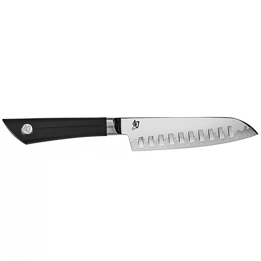 Shun 5 1/2" Sora Ground Santoku w/ Textured TPE Handle (VB0740)