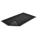 NoTrax T28S3660BL Finger Scrape Entrance Floor Mat, 3' x 5', 3/8" Thick, Black thumbnail 2
