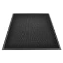 NoTrax T28S2432BL Finger Scrape Entrance Floor Mat, 2' x 2 33/50', 3/8" Thick, Black thumbnail 5