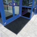 NoTrax T28S2432BL Finger Scrape Entrance Floor Mat, 2' x 2 33/50', 3/8" Thick, Black thumbnail 9