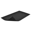 NoTrax T18S0035BL Superflow Reversible Grease Resistant Floor Mat, 3' x 5', 5/8" Thick, Black thumbnail 2