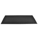 NoTrax T18S0035BL Superflow Reversible Grease Resistant Floor Mat, 3' x 5', 5/8" Thick, Black thumbnail 4