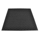NoTrax T18S0035BL Superflow Reversible Grease Resistant Floor Mat, 3' x 5', 5/8" Thick, Black thumbnail 5