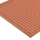 NoTrax T18S0035RD Superflow Reversible Grease Proof Floor Mat, 3' x 5', 5/8" Thick, Red thumbnail 7