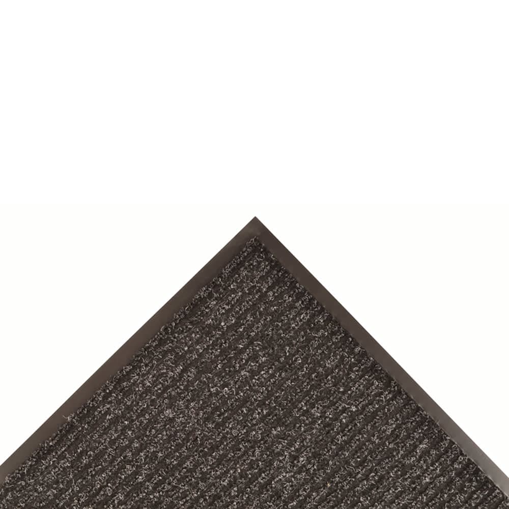NoTrax 109R0036CH Brush Step® Entrance Scraper Floor Mat, 3' x 60', 3/8" Thick, Charcoal