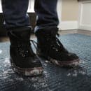 NoTrax 109S0023BU Brush Step® Entrance Scraper Floor Mat, 2' x 3', 3/8" Thick, Slate Blue thumbnail 2