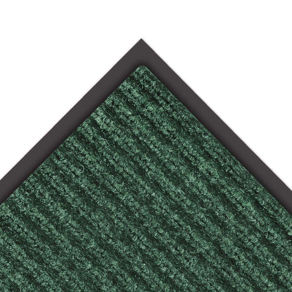 NoTrax 109S0023GN Brush Step® Entrance Scraper Floor Mat, 2' x 3', 3/8" Thick, Hunter Green