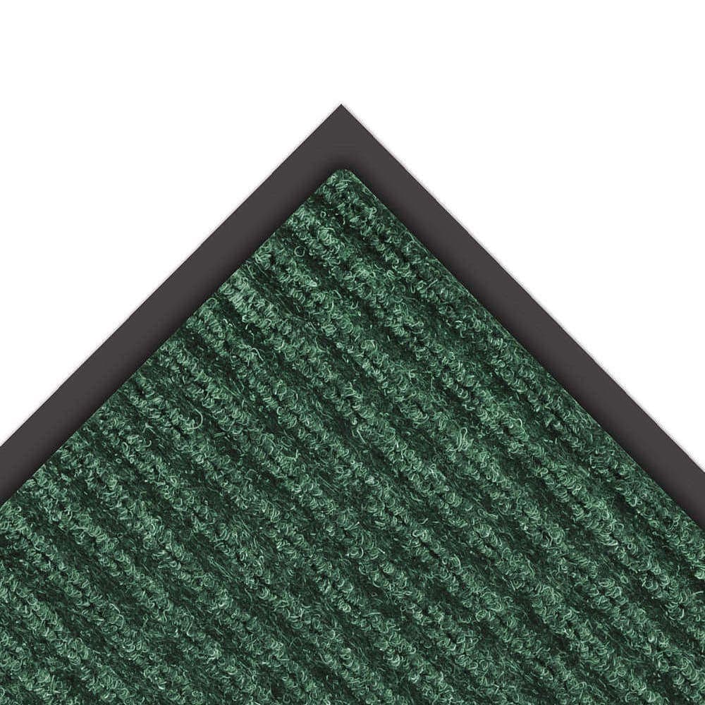 NoTrax 109S0035GN Brush Step® Entrance Scraper Floor Mat, 3' x 5', 3/8" Thick, Hunter Green