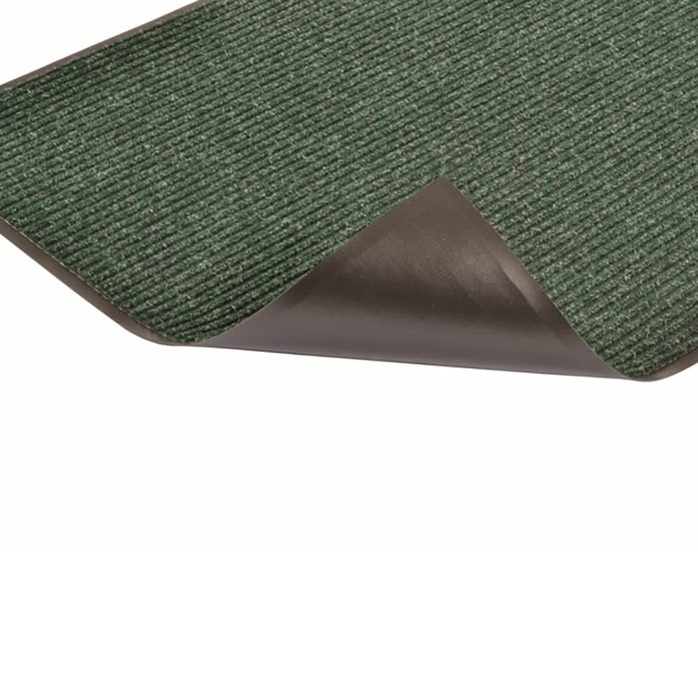 NoTrax 109S0036GN Brush Step® Entrance Scraper Floor Mat, 3' x 6', 3/8" Thick, Hunter Green
