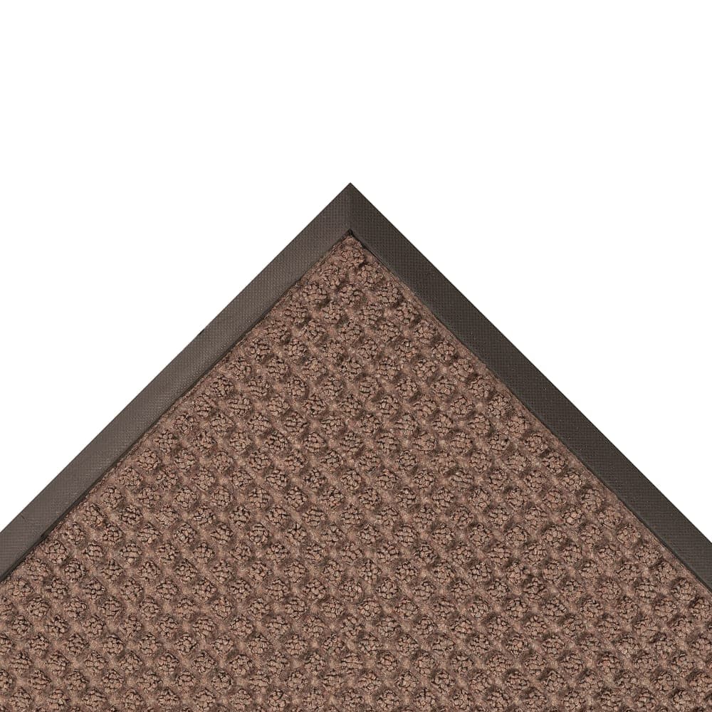 NoTrax 166S0046BR Guzzler™ Entrance Floor Mat, 4' x 6', 3/8" Thick, Dark Brown