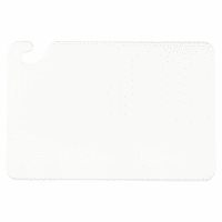 NoTrax T46S2012WH Cutting Board, 12" x 18", Plastic, White thumbnail 4