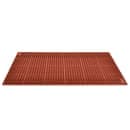 NoTrax T11S3929RD San-Eze II Grease-Proof Floor Mat, 2 7/16' x 3 1/4', 7/8" Thick, Red thumbnail 4